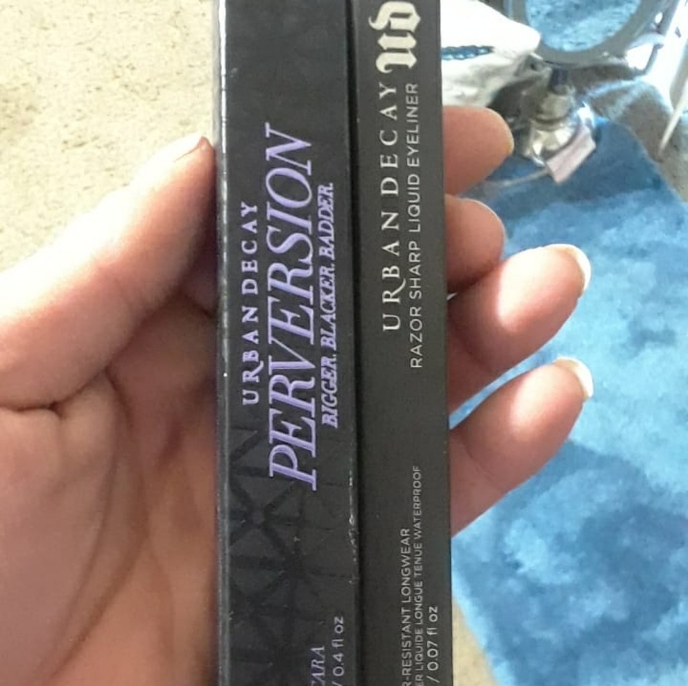 Urban decay liner and mascara